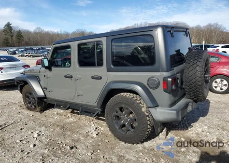 2020 Jeep Wrangler Unlimited Sport z USA, uszkodzony, nr VIN 1C4HJXDG4LW205922